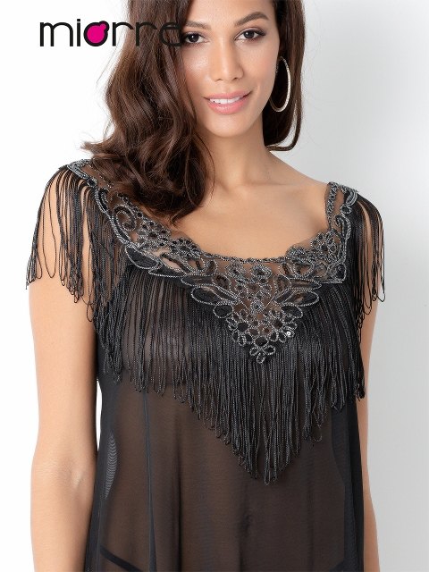 Miorre Despacito Babydoll - Siyah