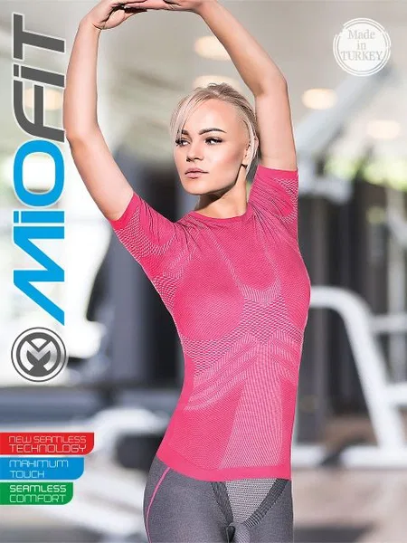 Miorre Energy Exercise Fit T-Shirt - Fuşya