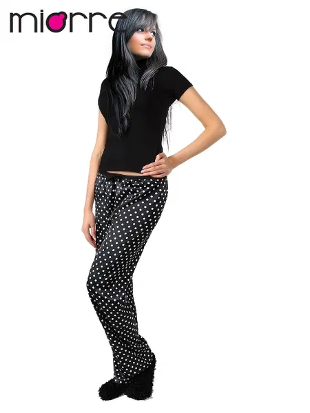 Miorre Miorre Saten Pijama Alti - Görsel 4