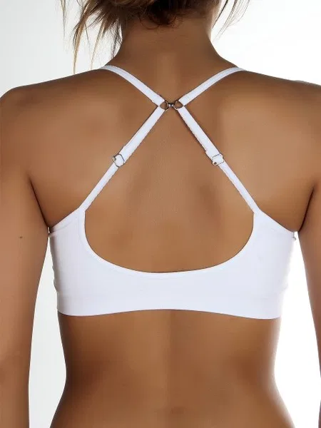 Miorre Ultra Comfort Dikişsiz Yumuşak Kap Sport Sütyen - Beyaz