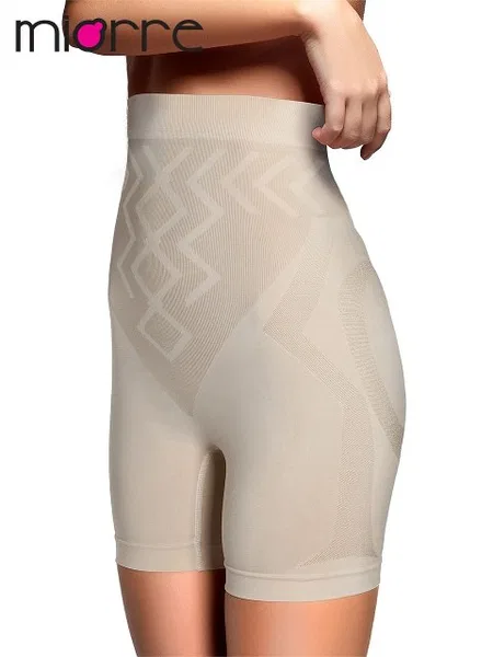 Miorre Yüksek Bel Şekillendirici Korse Silikonlu / 1 Beden İnceltir!!! - Ten