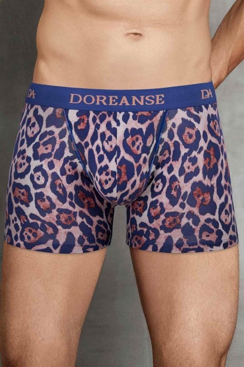 Modal Leopink Baskılı Normal Paça Boxer Doreanse 1801 - Leopink