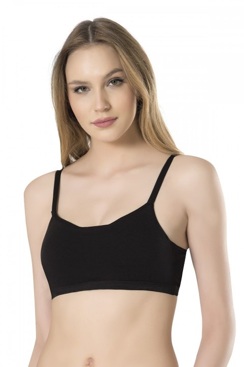 Modal Kaplı Balensiz Büstiyer Fabony 1020 - Siyah