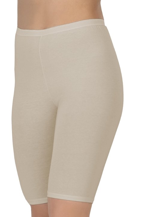 Yüksek Bel Pamuklu Dizüstü Tayt Emay 1431 - Ten