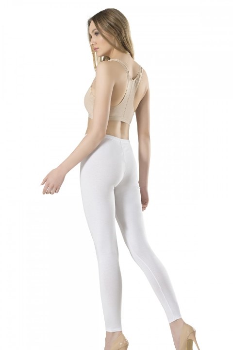 Yüksek Bel Esnek Modal Uzun Tayt Fabony 1030 - 2