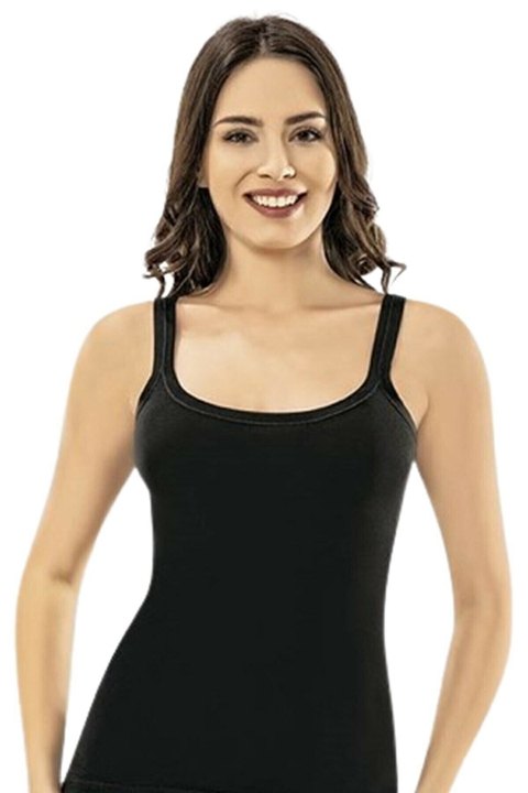 Pamuklu İp Askılı Ribana Atlet NBB 662 - 2