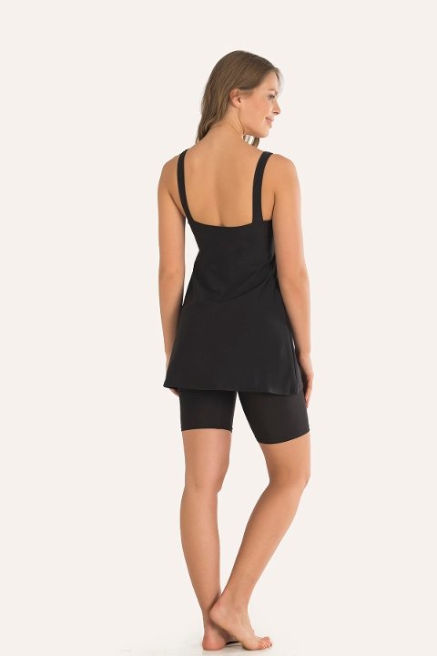 NBB Ayarlanabilir Üst Kesim Taytlı Elbise Tankini NBB 51242 - Görsel 2