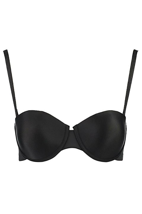 Dantel Detaylı Dolgusuz Sütyen Orkide 4550 - Siyah