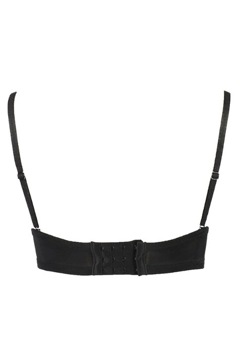 Dantel Detaylı Dolgusuz Sütyen Orkide 4550 - Siyah