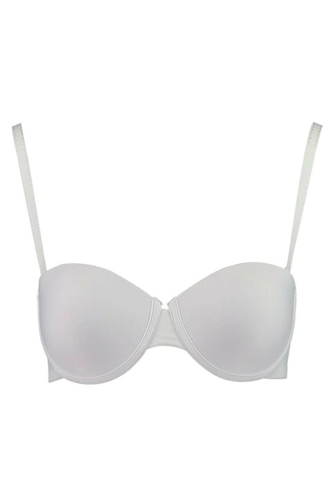 Dantel Detaylı Dolgusuz Sütyen Orkide 4550 - Beyaz