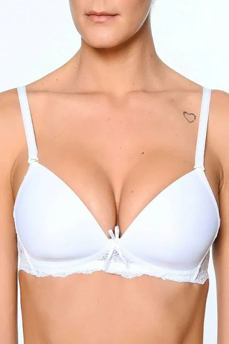 Dantel Detaylı Dolgusuz Sütyen Orkide 4900