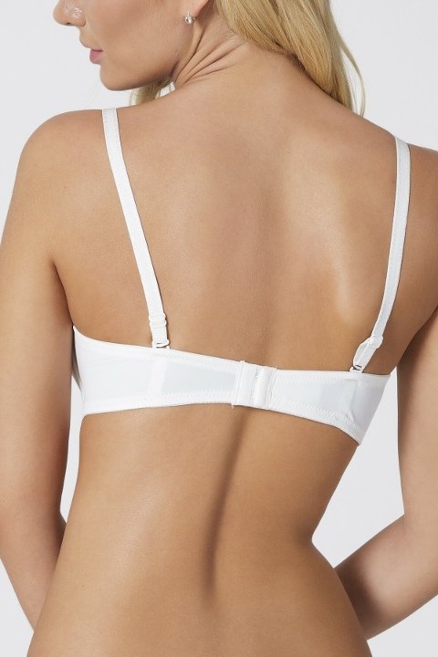 Balensiz Dolgusuz Dantelli Sütyen Orkide 9900 - Beyaz