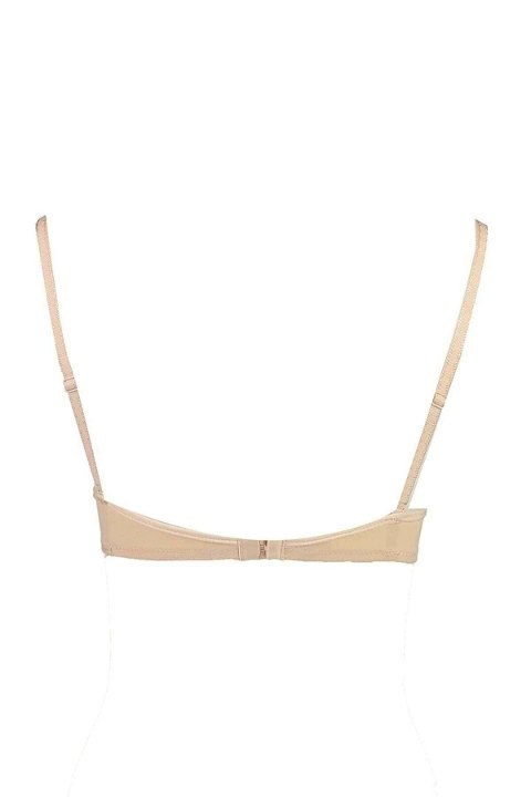 Dantel Detaylı Şeffaf Sütyen Orkide 2000 - Ten