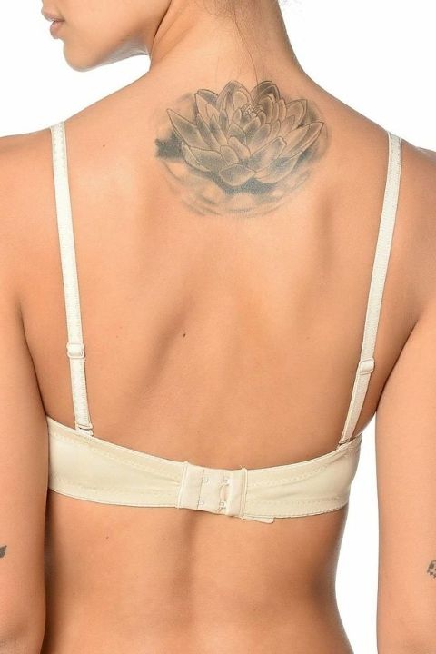 Dantelli Straplez Sütyen Orkide 2550 - Ten