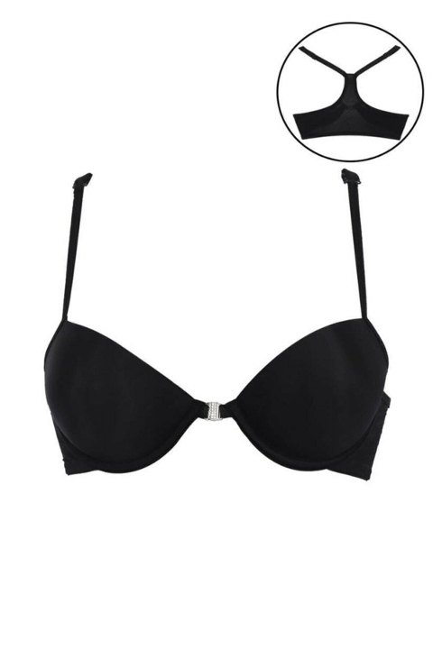 Orkide Dantel İşlemeli Şeffaf Sütyen Orkide 3050