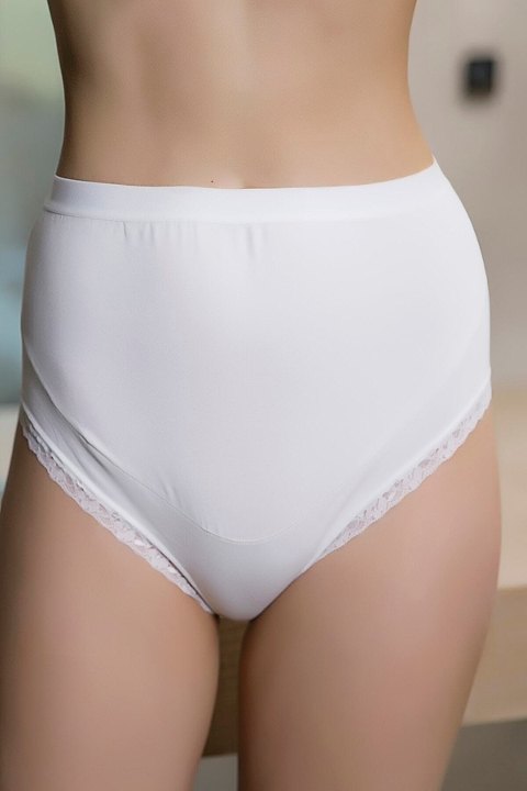 Pamuklu Karın Altı Destekli Hamile Külot Moonlight 30879 - Ekru