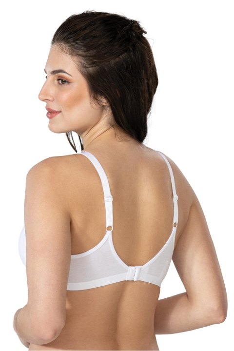 Tam Kap Full Cup Destekli Sütyen Emay 1420 - Beyaz