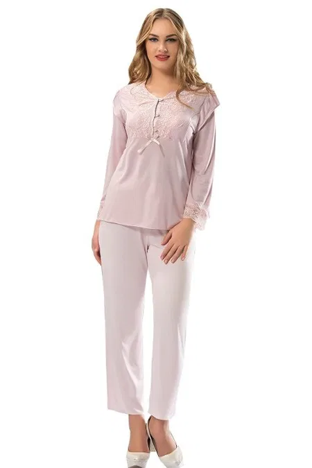 Sistina Koton Likra Pijama Takımı Kadın Sistina 1567