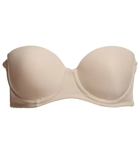 Pierre Cardin Carine Straplez Push Up Destekli Askısız Tek Sütyen 6025 - Ten