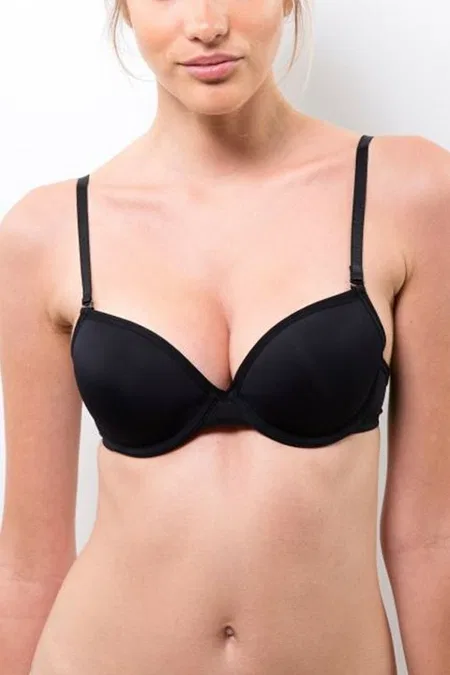 Pierre Cardin Mia Boş Kap Desteksiz Tek Sütyen 6010 - Siyah
