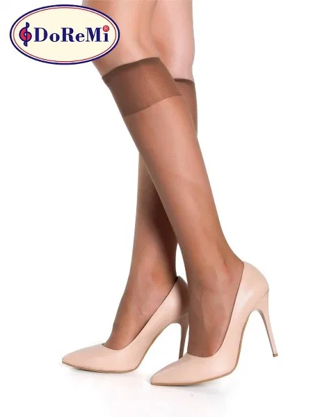 DOREMI DoReMi Parlak İnce Dizaltı Çorap İsis - Görsel 4