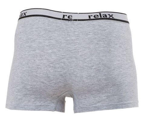Esnek Bel Lastiği Pamuk Boxer Anıt 1268 - Gri