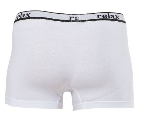 Esnek Bel Lastiği Pamuk Boxer Anıt 1268 - Beyaz