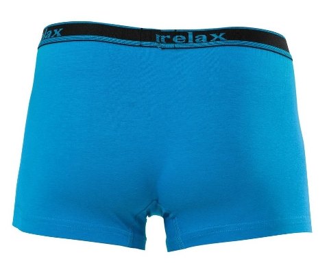 Esnek Bel Lastiği Pamuk Boxer Anıt 1268 - İndigo