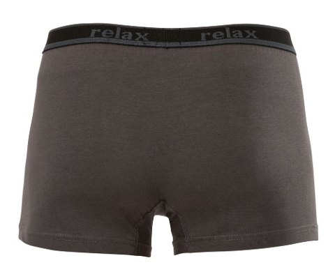 Esnek Bel Lastiği Pamuk Boxer Anıt 1268 - Antrasit