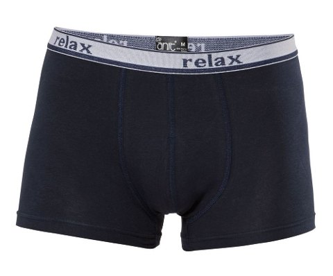 Esnek Bel Lastiği Pamuk Boxer Anıt 1268 - Siyah