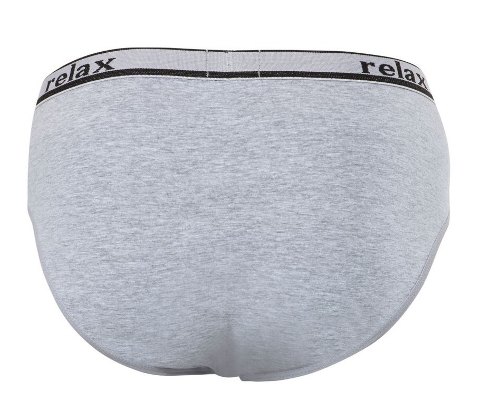 Pamuklu Elastik Kesim Erkek Slip Anıt 1269 - Gri