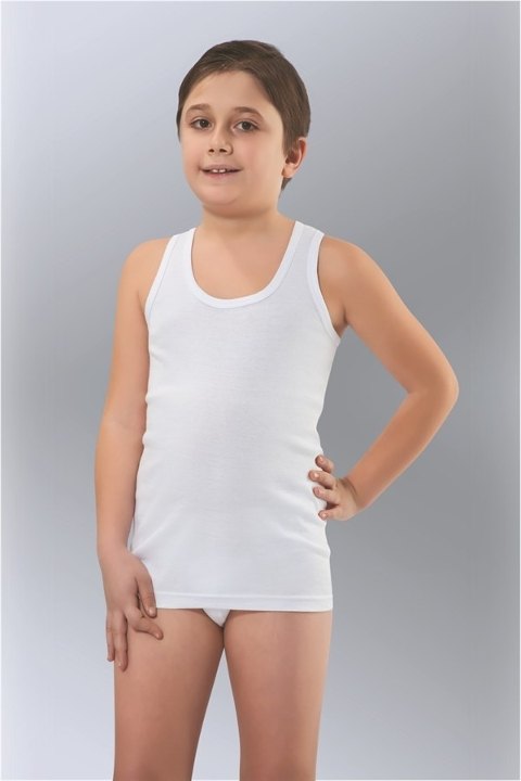 Namaldı Dayanıklı Pamuklu Ribana Erkek Çocuk Atlet Namaldı 307