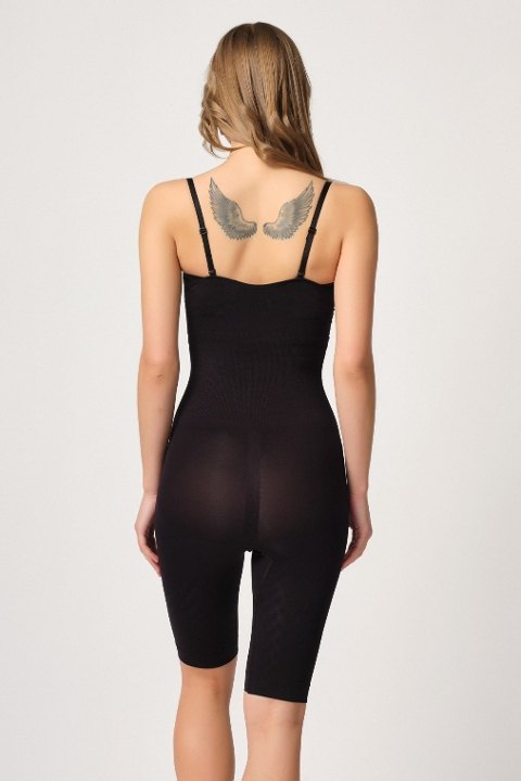 Dikişsiz Yüksek Bel Korse Polyamid Emay 2093 - Siyah