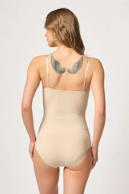 Tek Parça Çıtçıtlı Toparlayıcı Body Emay 1925 - Ten