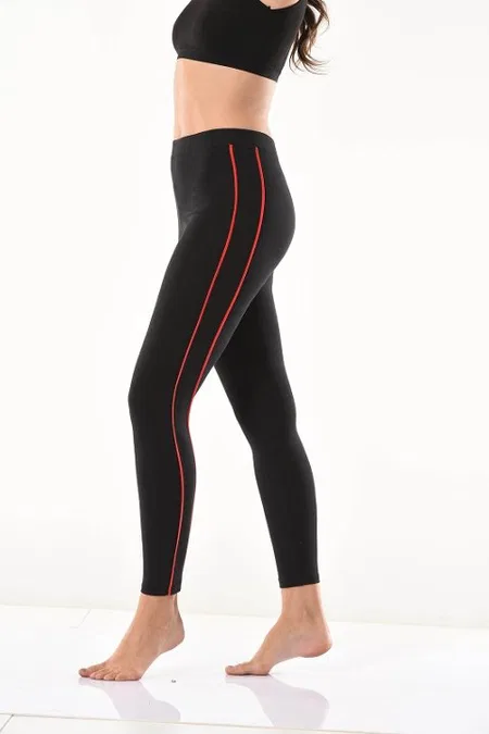 Derya Kurşun Yüksek Bel Esnek Spor Tayt Derya 0592
