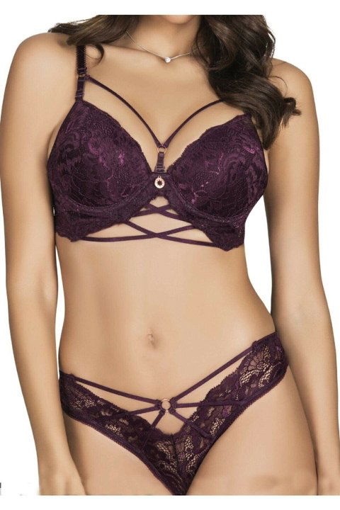 Silikonlu Taşlı Sütyen Külot Takım Le Jardin 5025 - 2