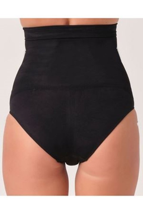 Mikrofibre Dikişsiz Slip Korse Sistina 780 - Siyah