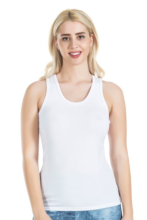 Pamuklu Nefes Alan Kadın Atlet Derya Kurşun 215 - 2