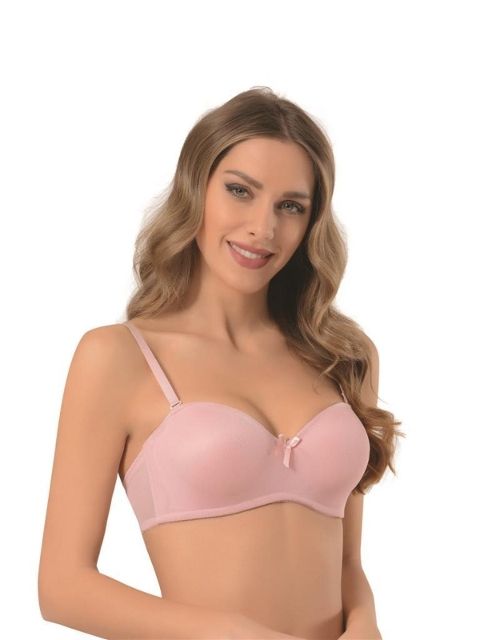 Silikon Bantlı Straplez Desteksiz Sütyen NBB 3413