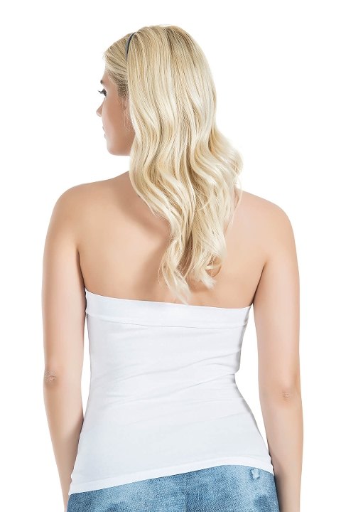 Pamuklu Dikişsiz Straplez Kadın Atlet Derya 249 - 2