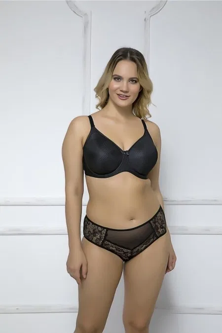 Full Cup Balenli Toparlayıcı Sütyen Moonlight 2165 - Siyah