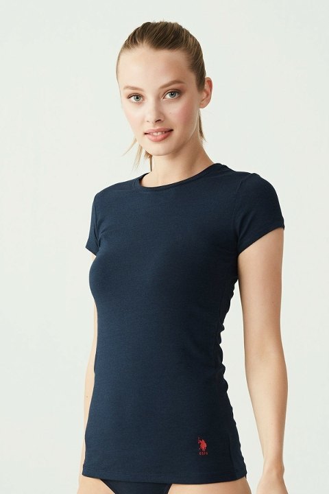 Pamuklu Kısa Kollu Body Us. POLO Assn. 66002 - Lacivert