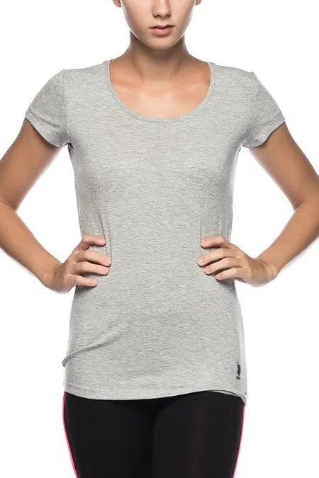 Esnek Tek Parça Body Us. POLO Assn. 66003 - Gri Melanj