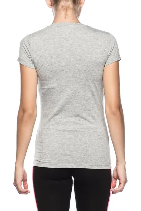 Pamuk Modal Esnek Body Us. POLO 66004 - Gri Melanj