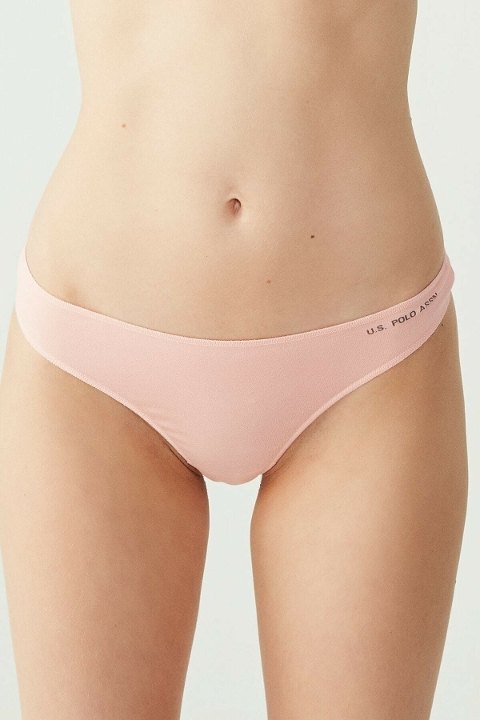 İp Detaylı Minimal String Külot Us. POLO Assn. 67005 - Siyah-Beyaz-Ten-Somon-Kırmızı