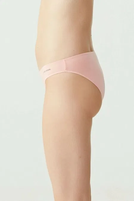 Yüksek Pamuk Oranı Kıl Lastikli Slip Külot Us. POLO Assn. 67006 - Siyah-Beyaz-Ten-Somon-Kırmızı