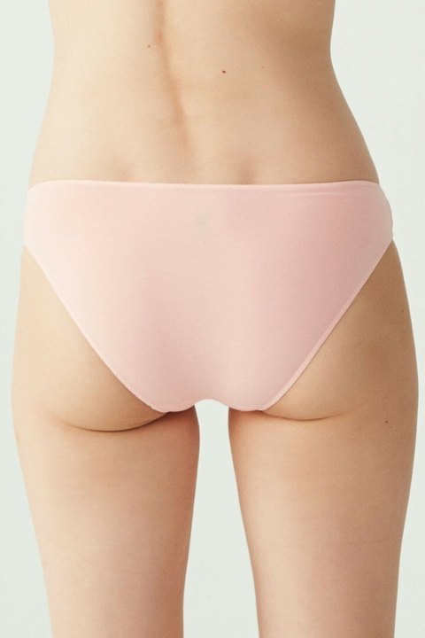 Yüksek Pamuk Oranı Kıl Lastikli Slip Külot Us. POLO Assn. 67006 - Siyah-Beyaz-Ten-Somon-Kırmızı