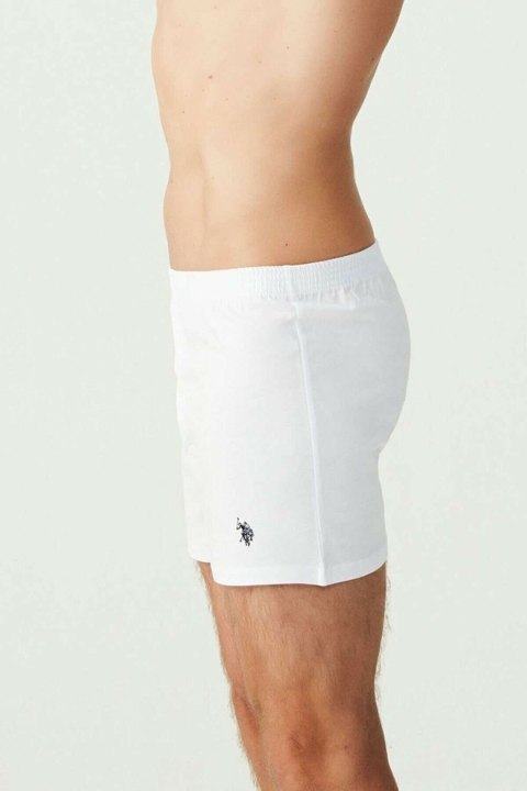 Pamuklu Esnek Bel Boxer Us. POLO Assn. 80054 - Beyaz
