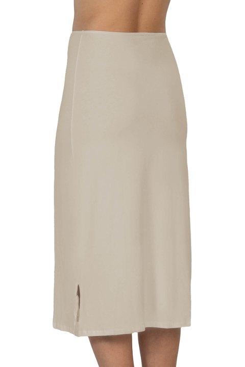 Kaygan Dikişsiz Uzun Jupon Emay 1439