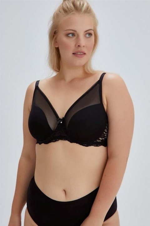 Full Cup Destekli Tam Kap Sütyen Eros 300 - Siyah
